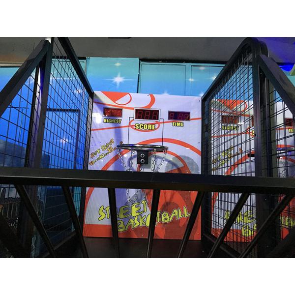 Normal Indoor Amusement Basketball Shooting Arcade Machine ,Easy To Move for Carnival