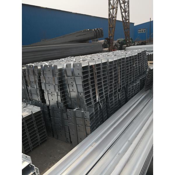 Outdoor Security W Beam Guard Rails with ISO9001 2000 Certificate and Durable Material