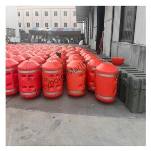 HDPE floats reservoir dredging pipeline plastic floating barrier buoy