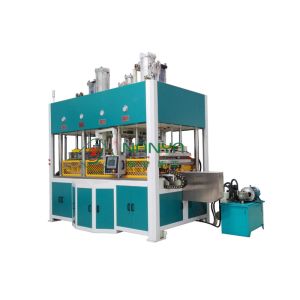 China Disposable Bagasse Sugarcane Fiber Paper Pulp Tableware Machinery 7000Pcs / H on sale