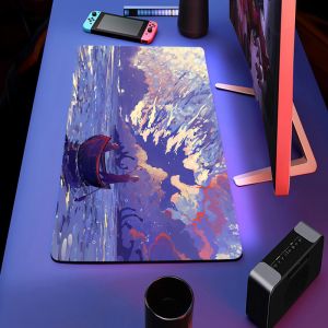 Private Mold XYDAN Custom Logo Rubber Gaming Mouse Pad with CMYK Sublimation