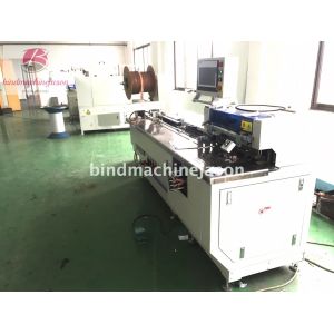 Duo ring closing machine PBW580 for calendar with hole punching function