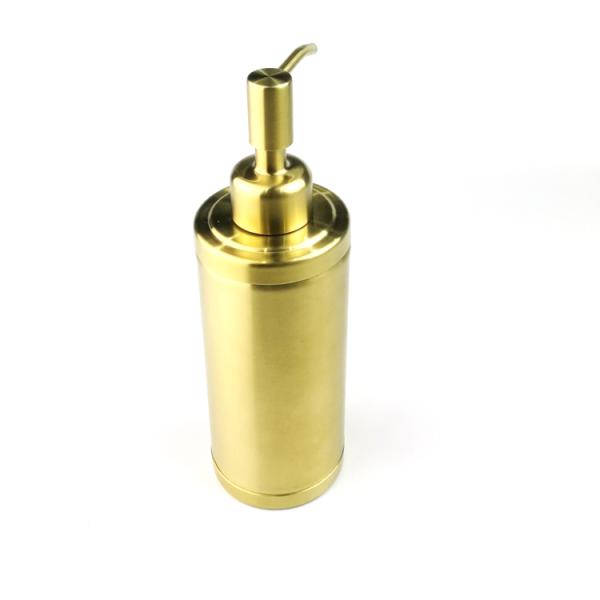 Gold Color Bathroom Hand Wash Holder Water Container Shampoo Box