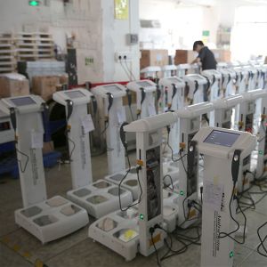 Professional Body Composition Analyzer 53VA , ODM Fat Test Machine