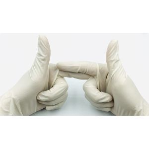 9" Disposable Latex Powdered Medical Examination Gloves 100pcs/Box
