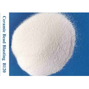 Wholesale Zirconium Silicate Bead Ceramic Blasting Media B120 63-125μM For Golf Head Surface Finish from china suppliers