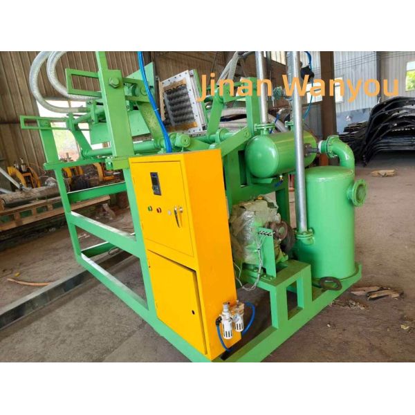 Semi Automatic Paper Egg Tray Making Machine with Simple Structure and 1 by 4 Molds for Production of 1500 Pieces per Hour