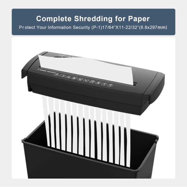Commercial Strip Cut Paper Shredder