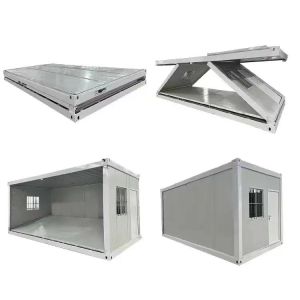 Mobile Modular Folding House with Wind Proof Advantage and Fiber Cement Board