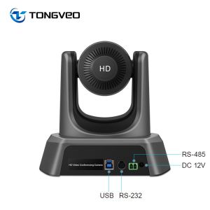 2.10 Megapixels Live Streaming PTZ Camera Omni Directional IR Remotoe Control