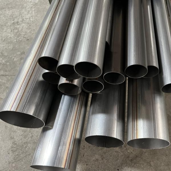 Quality AISI 441 Ferritic Rolled Tube Pipe Welded With Internal And External Welding Cord Cleaned for sale
