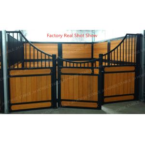 Wholesale Inside And Out 12&quot; Horse Stable Box Stall Front Horse Stable With Bamboo Board from china suppliers