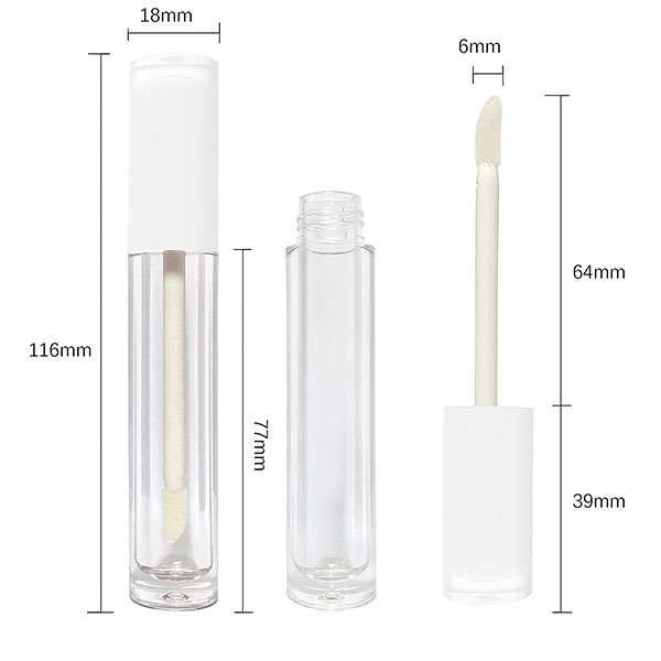 ISO22716 Makeup Empty Lipgloss Containers For DIY Lip Gloss