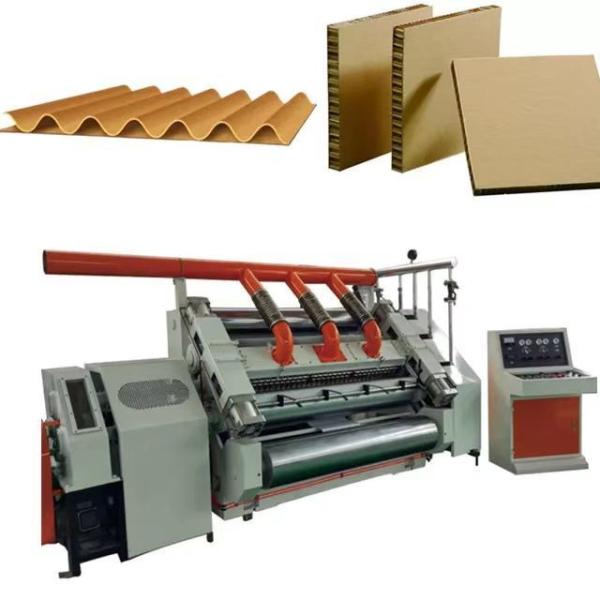 Fingerless Automatic Corrugated Cardboard Production Line Full Set For Making