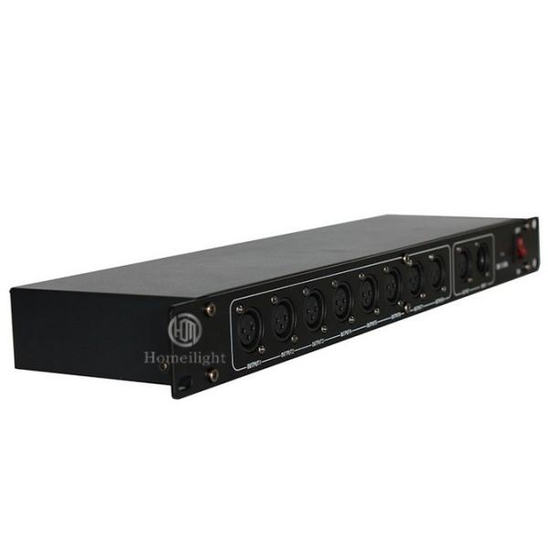 8 Output Dmx Splitter Dmx512 Signal Decoder Rear Signal Amplifier For Stage