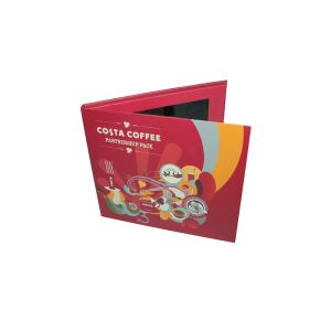 Advertising Video Invitation Card 8Ω 2W Speaker With Rechargeable Battery