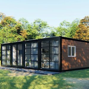 Boxspace 40ft Container House Luxury Prefabricated Home Cheap New Container
