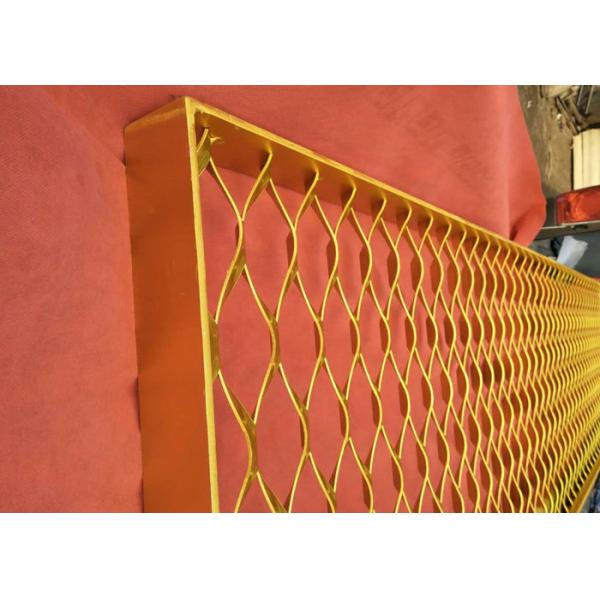 Quality Architecture Aluminum Screen Facade, Expanded Metal Mesh For Window Divider for sale