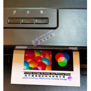 A3 A4 Inkjet Pvc Sheet Golden / Silver Color For Epson Inkjet Printer