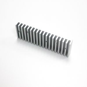 CNC Surface Anodizing Clear Pin Aluminum Profile Heat Sink With Rosh 0.05