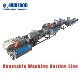 Professional High Efficiency Washing Machine Vegetable Salad Washing Line With