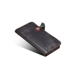 Geniune leather flip phone case for 2019 iphone11 11Rro, 11MAX, plug-in card