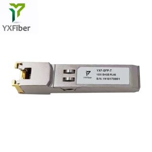 Copper Port 100m RJ45 Optical Fiber SFP Transceiver Module