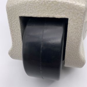 Nylon Retractable Leveling Machine Castors Adjustable Caster Wheels