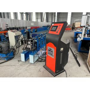 30*50mm and 30*70mm 2 sizes in 1 U guide rail roll forming machine for Nicaragua