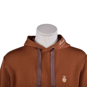 Autumn Europe Size Embossed Cotton Oversized Hoodie Printed Anti Pilling