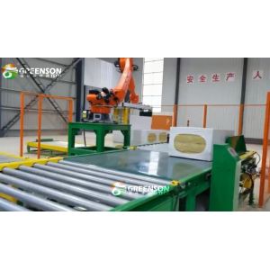 Wholesale PLC Controlled Mineral Wool Board Production Line with High Temperature And Pressure Curing and Unlimited Board Length from china suppliers