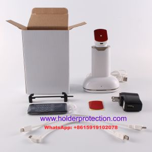 COMER security cable clip locking stands Gripper for mobile phone anti-theft