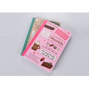 Perfect Binding Soft Cover Dot Grid Notebook , Colorful Plastic Bound Notebook