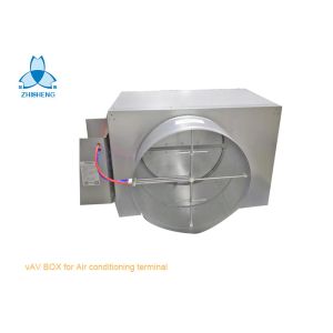 Single Air Duct Variable Volume Control Damper For Air Conditioner Terminal Unit