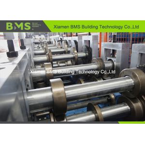 24 Roller Stations CZ Purlin Roll Forming Machine Cr12 With Quenched Treatment
