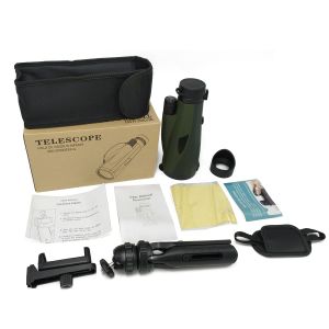 Real 12x60 High Power Monocular Telescope With FMC BAK4 Prism Large Objective