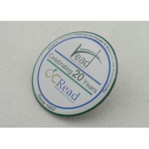 Offset Printing Brass / Aluminum / Stainless Steel Lapel Pin, Enamel Pins Custom