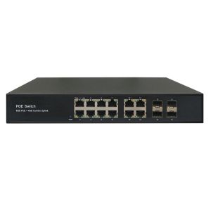 Wholesale Latest New POE-S4408GBC 8xGigabit PoE + 4xGigabit Combo Uplink IEEE802.3af/at PoE Switch (Built-in 150W Power Source) from china suppliers