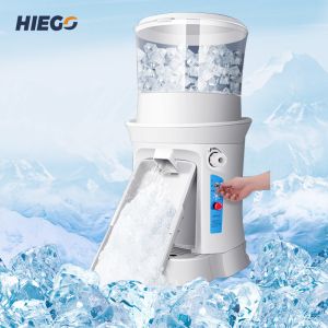 320RPM Ice Cube Ice Shaver Machine 400W Hopper Electric Shaver 680kgs Per Hour