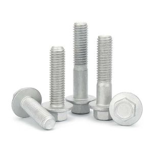 Direct Supply Dacromet Hex Flange Bolt DIN6921 for M6-M36 Grade 4.8/8.8/10.9/12