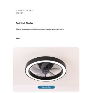 Wholesale Factory Remote APP Control Smart Low Profile Ceiling Fan Light Flush