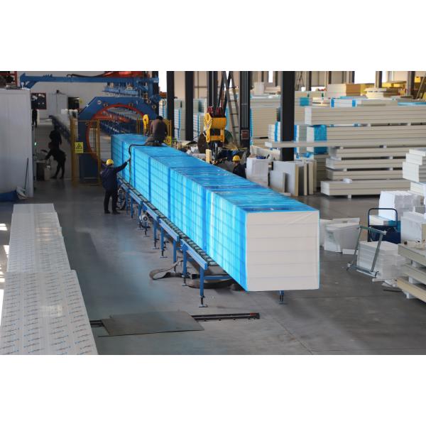 Fireproof Cold Room Panel 100mm Thermal PU Heat Insulation Sandwich Panel