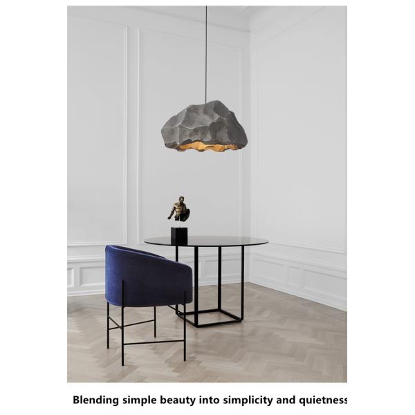 Nordic Designer Pendant Lamp Bedroom Wabi Sabi LED Chandelier(WH-VP-168)