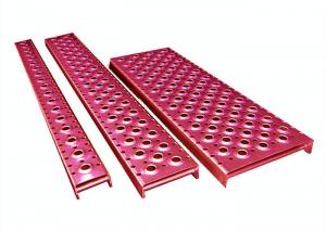 China Aluminum Galvanized Steel Grip Strut Grating , Perforated Grating Stair Treads on sale
