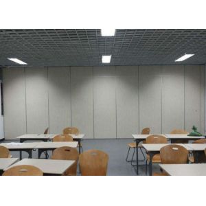 Acoustic Fabric Finish Collapsible Sliding Partition Wall Partner For India ODM