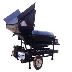 115m3/H,85Kw Power, 8m Length ,Steel,Rotary Movable,Gold Washing Trommel Screen