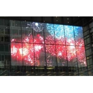 Wholesale SMD3528 5000nit P15mm See Through LED Display from china suppliers