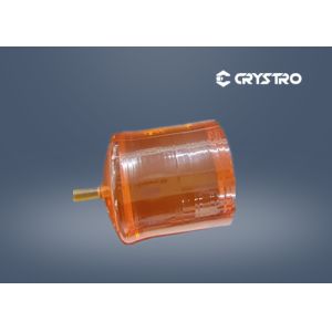 Orange Fe Doped LT Lithium Tantalate Wafer High Density