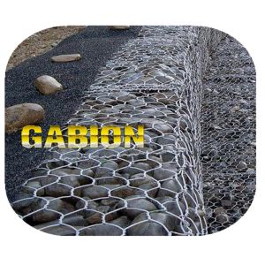 Standard 1x1x2 Meter Pvc Coated Gabion Basket Heavy Galvanized Wire Hexagonal