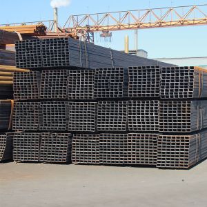 40x40 12m Galvanised Square Black Steel Pipe Q215 Hollow Section